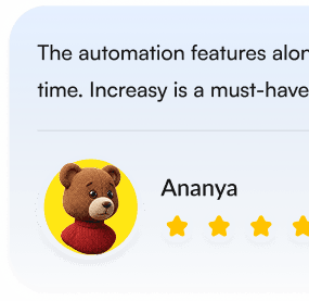 Vaishnavi Review Card