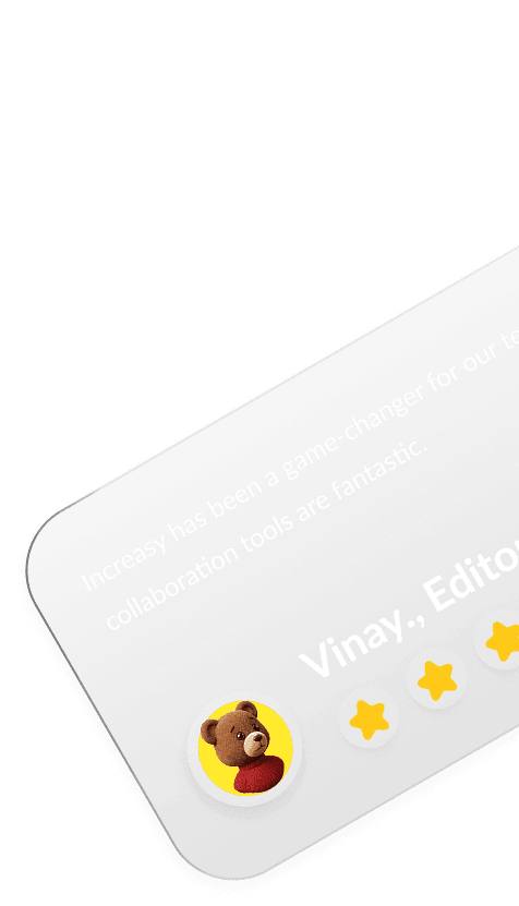 Vinay Review Card